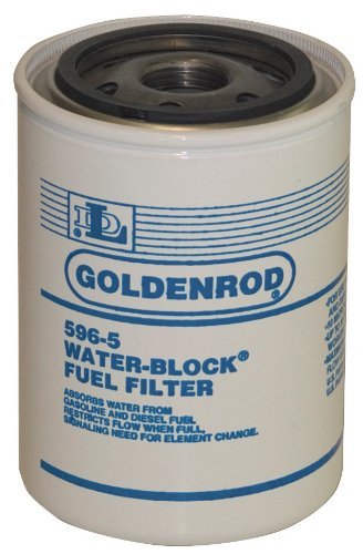 GoldenRod 596-5WE filter cartridge 10 micron particulate with water block