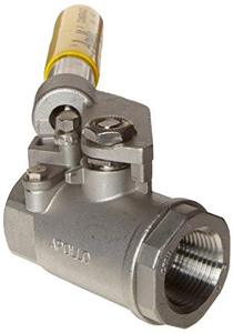Apollo 9.5mm (3/8") FNPT Spring Operated SS Ball Valve