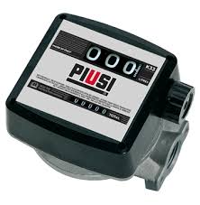 Piusi K33 Mechanical fuel meter 1"BSP 3 digit Atex suitable for Petrol