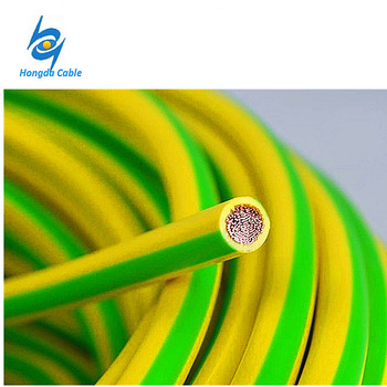 [FG00695] Earth wire 2.5mm Yellow / Green for earth reel  per Meter