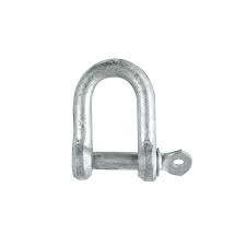 [FG02413] Dee Shackle - 6mm Hot dipped galvanised.